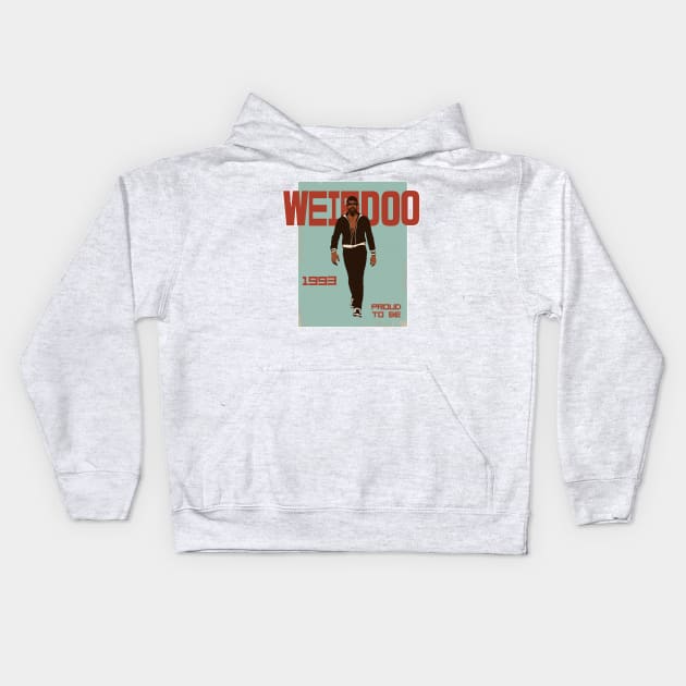 Weirdo - A Tribute to the '90s for people who was born on 1993 Kids Hoodie by diegotorres